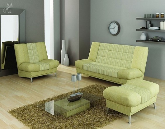 комплект мягкой мебели, диван и два кресла со склада в СПб